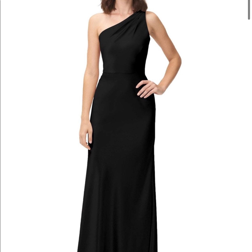 Jenny Yoo black bridesmaid dress